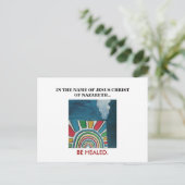 IN DE NAAM VAN JESUS CHRIST BRIEFKAART (Staand voorkant)