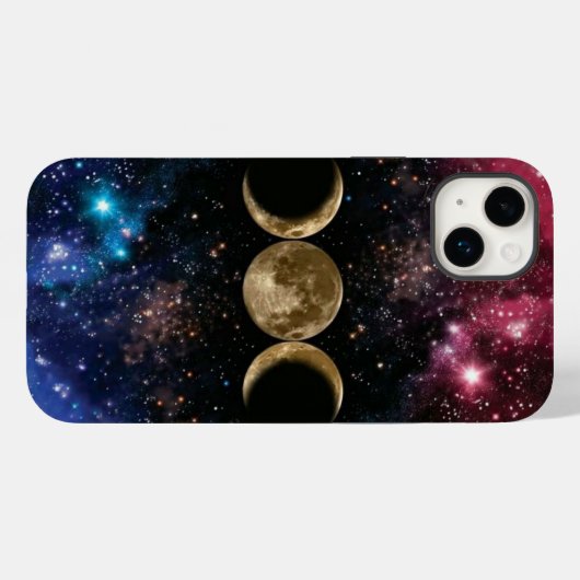 In de nacht Case-Mate iPhone case (Achterkant (horizontaal))