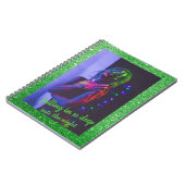 In de nacht (Groene Achtergrond) het Groene Spel v Notitieboek (Linkerzijde)