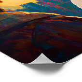 In de nacht met Christus: Sint Nicodemus Poster (Hoek)