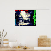 In de nacht poster (Keuken)