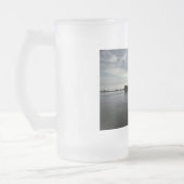 In de nacht zeilen matglas bierpul (Links)