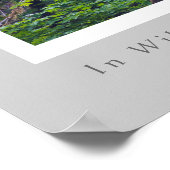 In de natuur is het behoud van de wereld poster (Hoek)