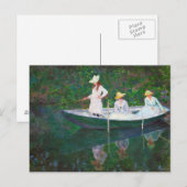 In de Noorse kast bij Giverny Claude Monet Briefkaart (Voorkant / Achterkant)
