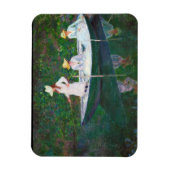 In de Noorse kast bij Giverny Claude Monet Magneet (Verticaal)