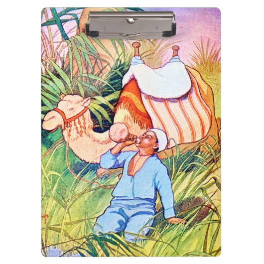 In de oase klembord (Voorkant)