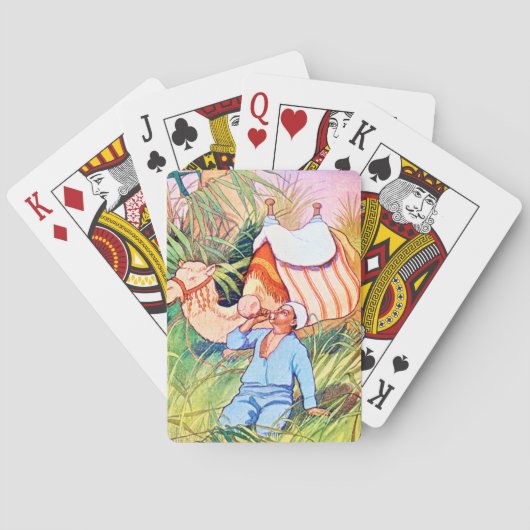 In de oase pokerkaarten (Achterkant)