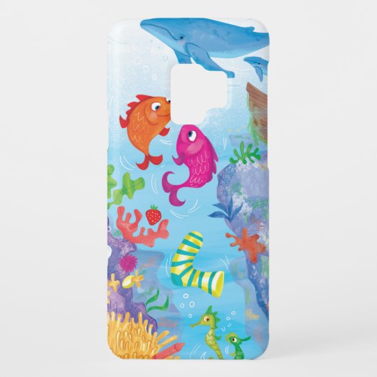 In de oceaan Case-Mate samsung galaxy hoesje (Achterkant)