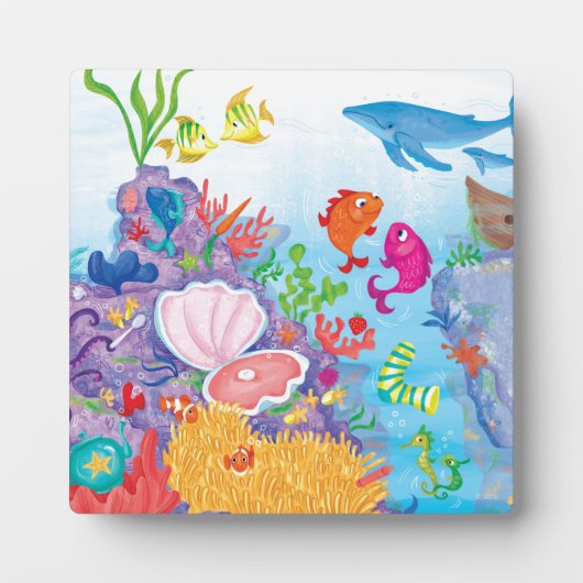 In de oceaan fotoplaat (Voorkant)