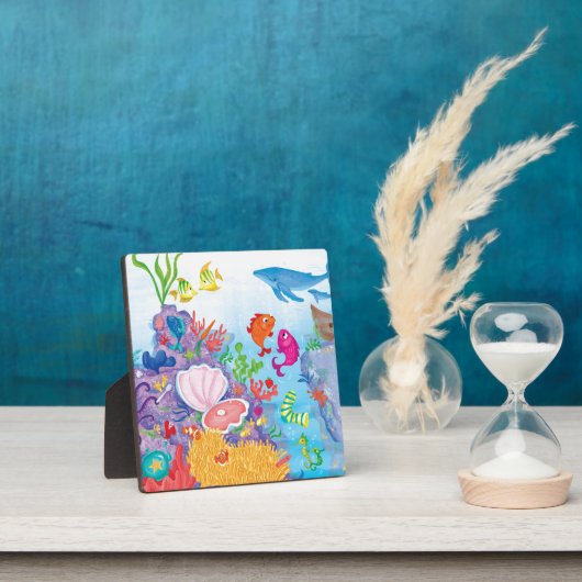 In de oceaan fotoplaat (Insitu)