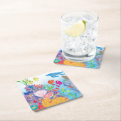 In de oceaan kartonnen onderzetters (Insitu)