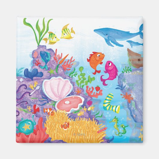 In de oceaan magneet (Voorkant)