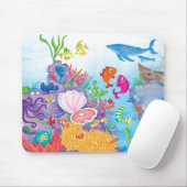 In de oceaan muismat (Met muis)