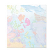 In de oceaan notitieblok (Voorkant)