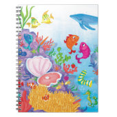 In de oceaan notitieboek (Voorkant)