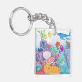 In de oceaan sleutelhanger (Voorkant Links)