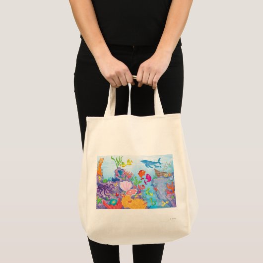 In de oceaan tote bag (Voorkant (product))