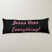 In de ochtend als ik opsta, Jezus over alles Lichaamskussen (Achterkant)