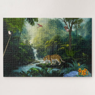 In de Oerwoud Legpuzzel