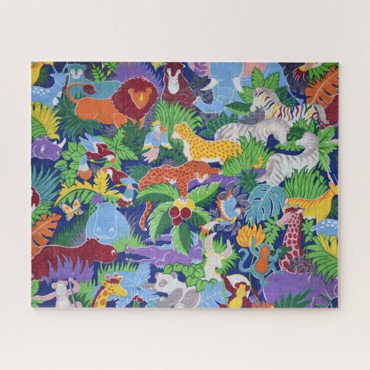 In de Oerwoud Legpuzzel (Horizontaal)