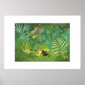 In de Oerwoud Poster (Voorkant)