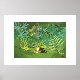 In de Oerwoud Poster