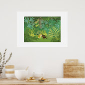 In de Oerwoud Poster (Keuken)