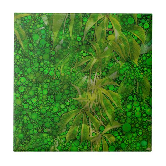 In de Oerwoud Tegeltje (Voorkant)