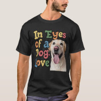 In de ogen van een hond liefde