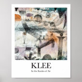 In de omgeving van Air 2 door Paul Klee Poster (Voorkant)