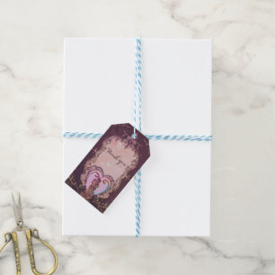 In de omhelzing van het hart. cadeaulabel
