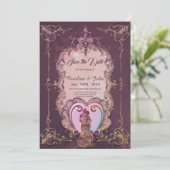 In de omhelzing van het hart. save the date (Staand voorkant)