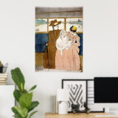 In de Omnibus - Mary Cassatt - 1891 Poster (Thuiskantoor)