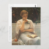 In de Orangery door Charles Edward Perugini Briefkaart (Voorkant / Achterkant)