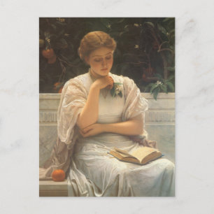 In de Orangery door Charles Edward Perugini Briefkaart
