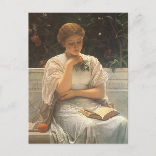 In de Orangery door Charles Edward Perugini Briefkaart (Voorkant)