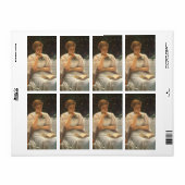 In de Orangery door Charles Edward Perugini Etiket (Full Sheet)