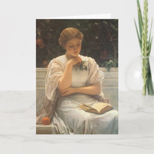 In de Orangery door Charles Edward Perugini Kaart (Voorkant)