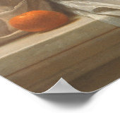 In de Orangery door Charles Edward Perugini Poster (Hoek)