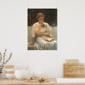 In de Orangery door Charles Edward Perugini Poster (Keuken)