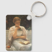 In de Orangery door Charles Edward Perugini Sleutelhanger (Achterkant)