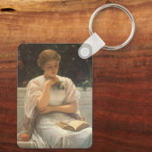 In de Orangery door Charles Edward Perugini Sleutelhanger (Achterkant)