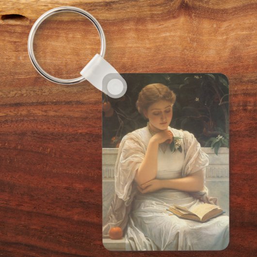 In de Orangery door Charles Edward Perugini Sleutelhanger (Voorkant)