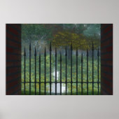 In de Oude Bosdruk Poster (Voorkant)