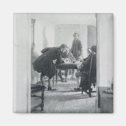 In de Oude Raleigh Tavern Magneet (Voorkant)