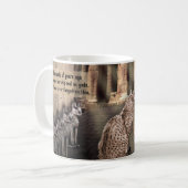 In de Oude Times werden katten geworteld als goden Koffiemok (Voorkant links)