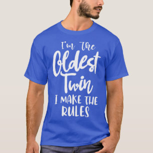 In de oudste tweeling maak ik de regels tweeling b t-shirt