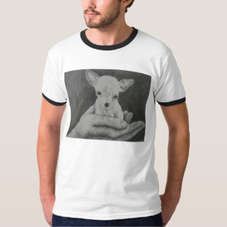 In de palm van het Kinder Shirt van uw handen