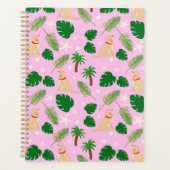 In de Pink Golden Retriever Planner (Voorkant)