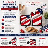 In de Plooi Ovenwant & Pannenlap Set